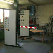 Stretchmaschine HAD 1500, Ingenieurbüro Hemmeter, Stretchmaschinen Bayern, Kuvertierarbeiten Bayern